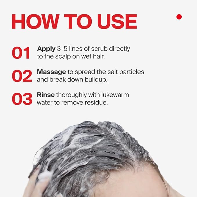 Dr.FORHAIR Folligen Sea Salt Scaler 300 ml/10.58 oz. | Scalp Deep Cleansing & Exfoliation | Eliminates Impurities & Odor