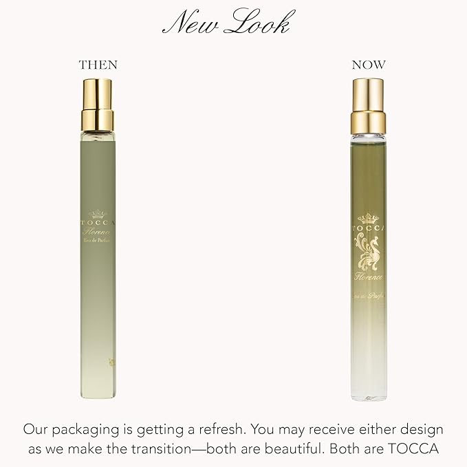 Tocca Florence Women's Perfume Travel Spray, 0.34 oz (10 ml) - Classic Floral, Bergamot, Pear, Gardenia Fragrance
