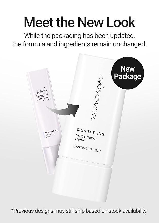 JUNG SAEM MOOL Skin Setting Smoothing Base 1.35 Fl Oz, Sebum-Control Primer with Cotton Seed Extract for Long-Lasting Matte Finish, Fresh Lotion Texture for Oily Skin and T-Zone, Korean Makeup