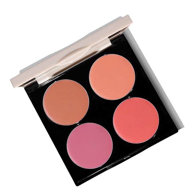 FITGLOW Beauty – Ceramide Cream Lip + Cheek Palette | Vegan, Woman-Owned Clean Beauty (Freshly Picked)