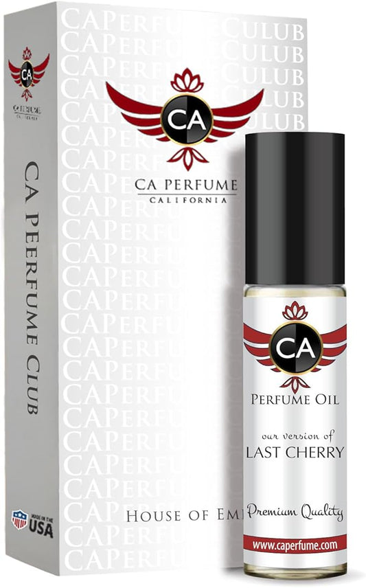 CA Perfume Impression of Last Cherry For Women Fragrance Body Oils Dupes Roll-On 0.3 Fl Oz10 ml, 0.3 Fl Oz