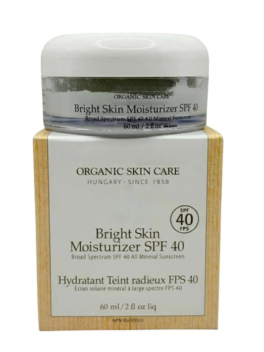 Bright Skin Moisturizer SPF 40 (2 oz) – Illuminating Face Moisturizer with SPF 40 all-mineral protection– Reduces the Appearance of Dark Spots