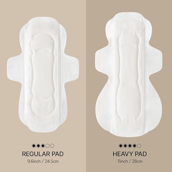 INERTIA 100% Organic Cotton Pads - The Perfection - Heavy Absorbency (12 Counts), Ultra Fast Absorption