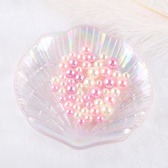 NOLITOY Colorful Nail Art Palette,Shell Nail Art Display
