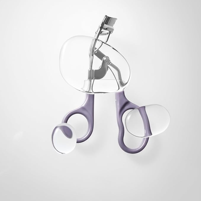 Eyelash Curler w/3 Replacement Pads (Soft/Medium/Firm) - Professional Lash Curler for Natural, Fake, Curly or Straight Lashes, Includes Protective Cover