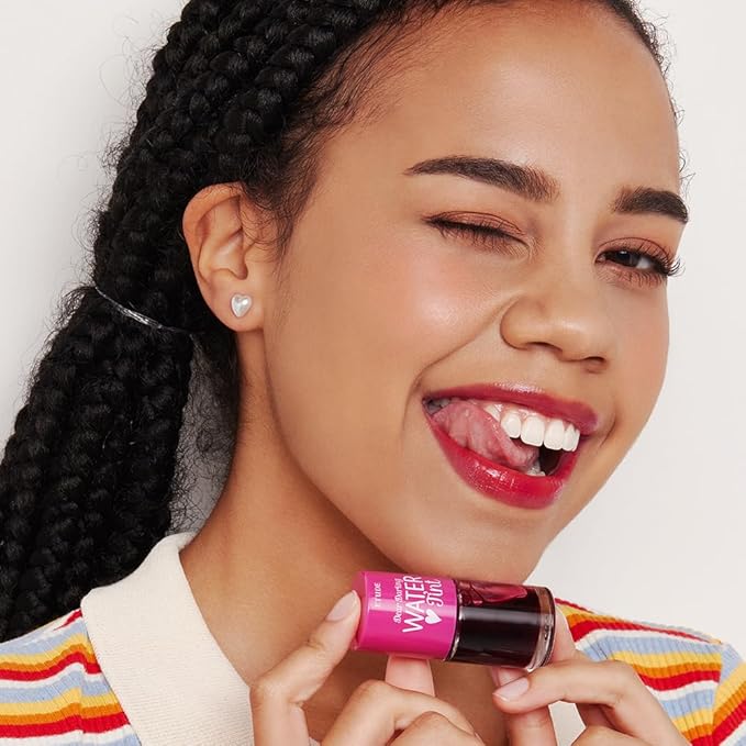 ETUDE Dear Darling Water Tint - Prune Ade (9g) | Vivid Color Lip Stain with Moisturizing Weightless & Non-sticky Finish Lip Stain | Smudge-proof Lip Tint | Korean Makeup, Kbeauty