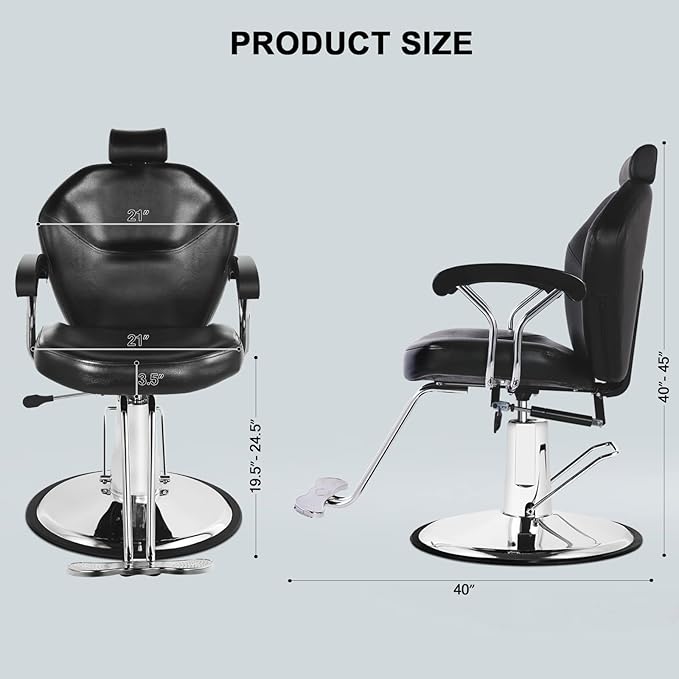 Artist hand Hair Stylist All Purpose Barber Chair for Barbershop Salon Chair