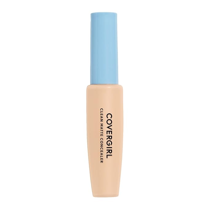 COVERGIRL - Clean Matte Concealer, Oil-Free, Lightweight Formula, Blendable, Natural-Looking Coverage, 100% Cruelty-Free