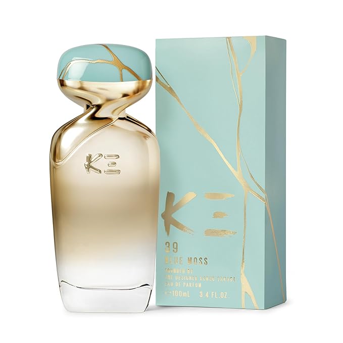 K-3 39 Blue Moss Eau de Parfum - Unisex Perfume - Bergamot, Jasmine & Moss Scent Notes - 100 ml/3.4 oz