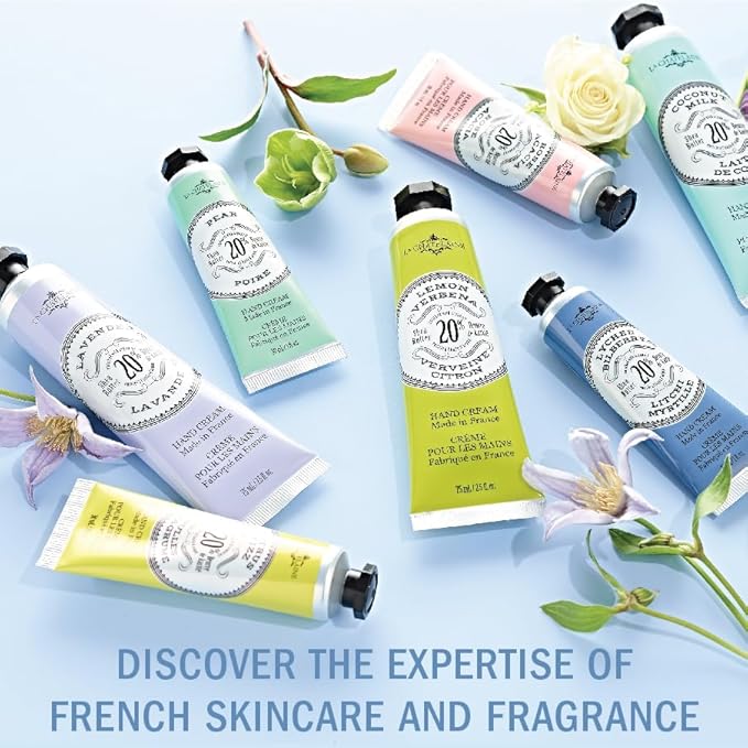 La Chatelaine 20% Shea Butter Hand Cream Travel Size, New Scent, Organic Argan Oil, Moisturizing, Nourishing, Repairing, Extra-Rich Hand Lotion, Made in France, Paraben Free, 1 oz / 30ml (Oud Rose)