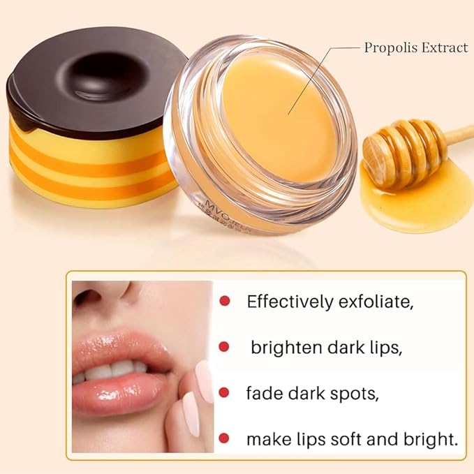 2 PCS Bee Lip Balm Honey