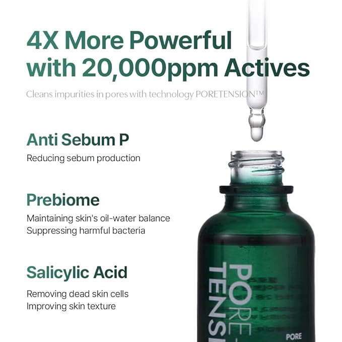 CELORABY Potension Pore Tightening Boost Serum - Advanced Korean Skincare Pore Minimizer with Exosome Technology, Targets Excess Sebum & Impurities (1.01 fl.oz)