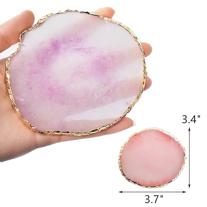 ZOOFOX 6 Pieces Resin Nail Art Palette, Nail