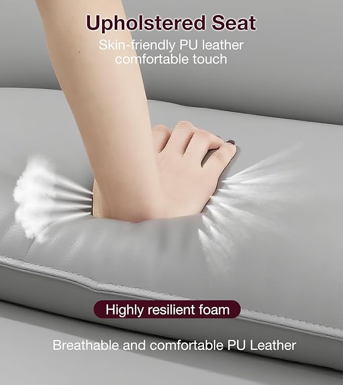 VARONXE Fully Electric Massage Table w/3 Motors, Professional Angle and Height Adjustable Spa Bed Facial Chair, Motorized Esthetician Bed Treatment Table for Beauty Salon, Grey