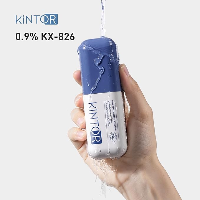 KINTOR 0.9% KX-826 Hair Regrowth Spray,Supporting Healthy Hair Growth,Oil Control, Hair Growth Products Group for Men&Women,Pro,60ml