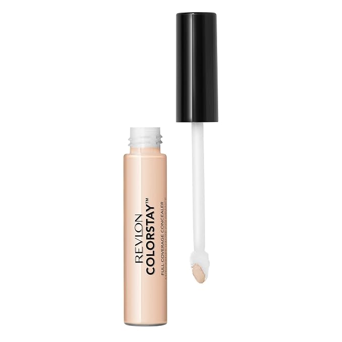 Revlon ColorStay Concealer, Longwearing Full Coverage Color Correcting Makeup, Vanilla, 0.21 fl oz