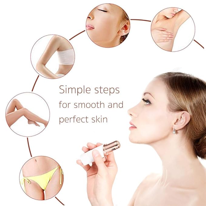 Replacement Heads for Flawless Facial Hair Remover Gen 2, Replacement Blades for Finishing Touch Flawless Hair Removal Generation 2