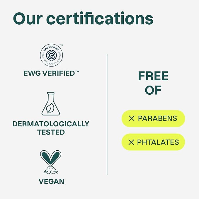 ATTITUDE Body Wash, EWG Verified Shower Gel, Dermatologically Tested, Plant and Mineral-Based, Vegan Personal Care Products, Extra Gentle, Unscented, 16 Fl Oz