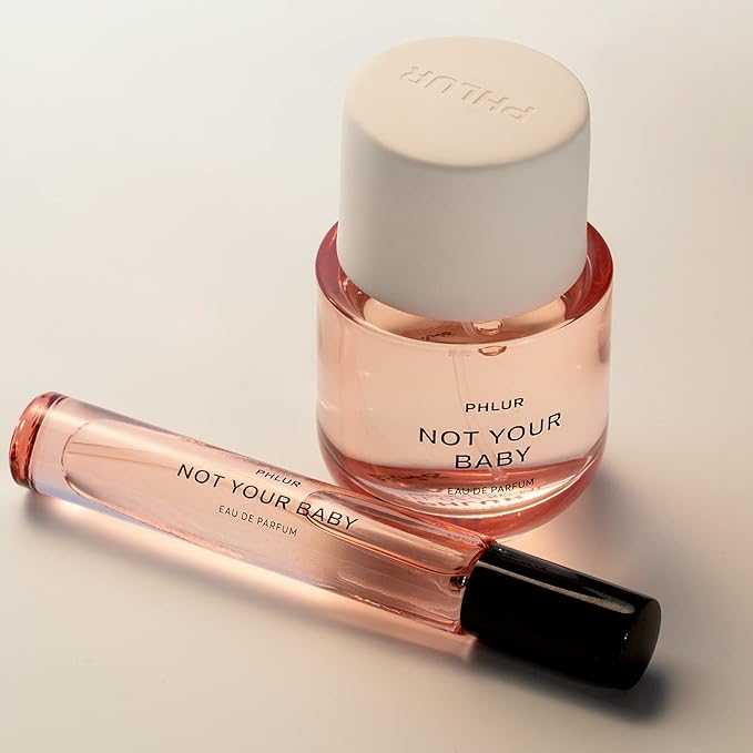 PHLUR Not Your Baby Eau de Parfum - Full Size Perfume Fragrance - Spicy Floral Perfume with Cardamom, Bergamot, Sandalwood & Vanilla (50mL)