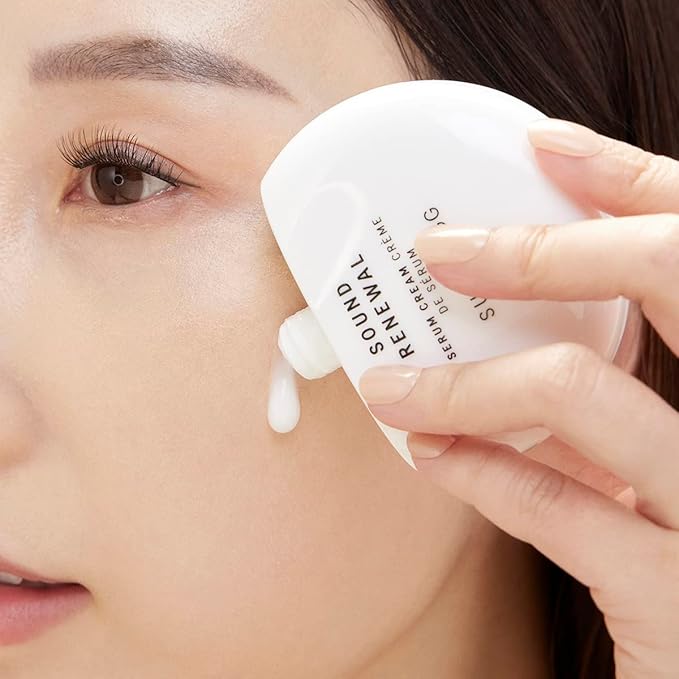 SUPEREGG Sound Renewal Serum Cream: For a fresh, luminous complexion. Nourishing serum cream with Panthenol and EGCG. 60 ML / 2 FL OZ