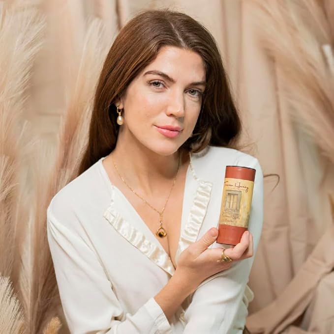 Tuscan Honey Scented Talc-Free Body Powder, Perfumed Dusting Powder, Camille Beckman, 3 Ounce