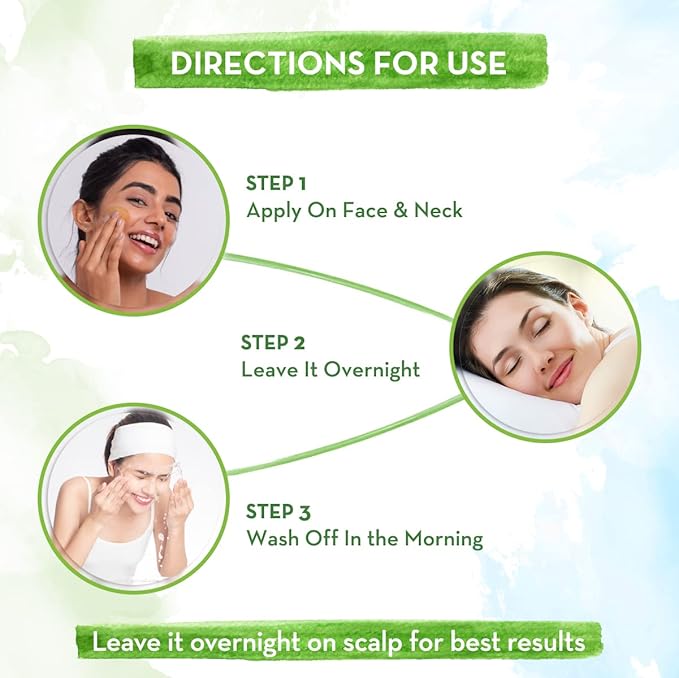 Mamaearth Aloe Turmeric Gel for Healthy Skin & Hair | Reduces Sunburn, Acne, & Dandruff | Hydrates Dry Hair & Nourishes Scalp | Paraben-Free | 10.14 Fl Oz (300ml)