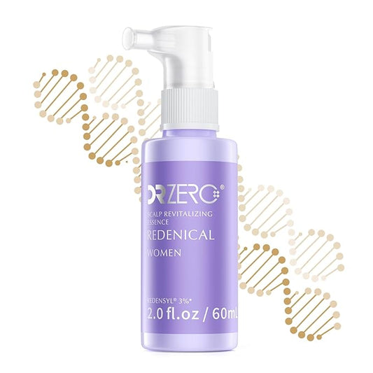 DR ZERO 3% Redensyl Hair Growth Serum for Women, Hair Scalp Serum Spray for Hair Loss and Regrowth, Clinically Tested for Hair Thinning Therapy and Scalp Care, Japanese Hair Treatment, 60ml