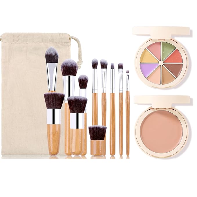 Professional Makeup Cream Contour Palette, Joyeee 8 Colours
