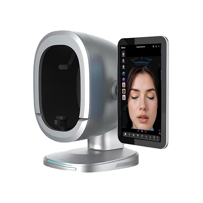 Skin Analysis Machine Professional Facial: 15.6'' HD Touchscreen, w/8-Spectrum Imaging, Before&After Comparison, AI Product Recommendation – Ideal for for Salons, Spas&Skincare Studios