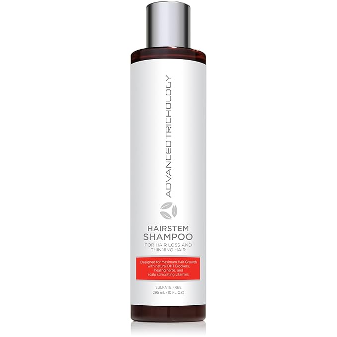 HairStem DHT Blocker Hair Growth Shampoo Products with Biotin, Saw Palmetto - Clinically Developed - Hair Loss Products Treatments- 10oz