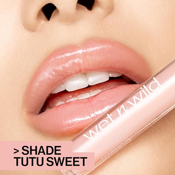 wet n wild MegaSlicks Lip Gloss, Ultra-Glossy, Vitamin-E Enriched, Ultra-Gloss High Shine Moisturizing, Cruelty-Free & Vegan - Call Me Boss