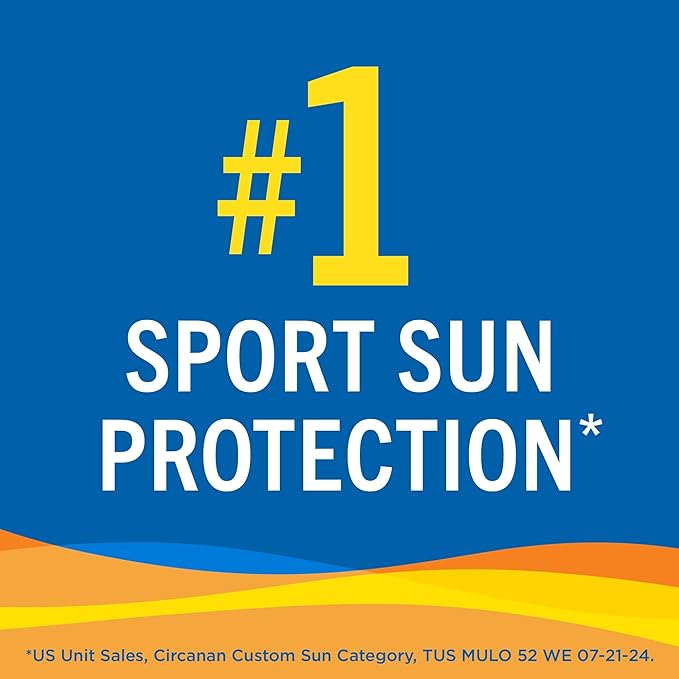 Banana Boat Sport Sunscreen for Face SPF 50, 3oz | Travel Size Sunscreen SPF 50, Travel Sunblock Lotion, Sun Screen Protector for Face and Body, Suntan Lotion, Bloqueador Solar, Sun Care, 3 fl oz