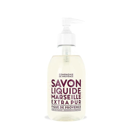 Compagnie de Provence Savon de Marseille Extra Pure Liquid Soap - Fig of Provence - 10 Fl Oz Plastic Pump Bottle