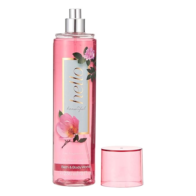 Bath & Body Works Hello Beautiful Fine Fragrance Mist 8 Oz