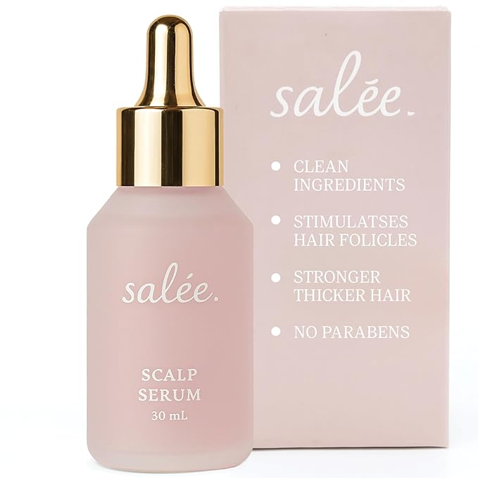 Salee- Dry Scalp Serum Nourishing & Moisturizing| Biotin, Caffeine For Thinning Hair, Reduce Shedding, Hydrate, Stimulate+ Hyaluronic Acid