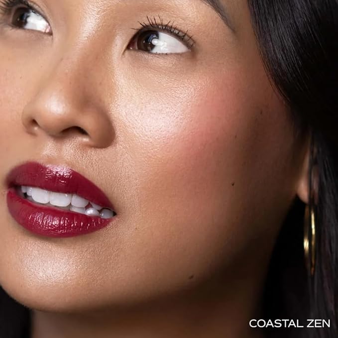 Blissful Moment Dewy Liquid Blush (Coastal Zen, 0.27 Fl Oz)