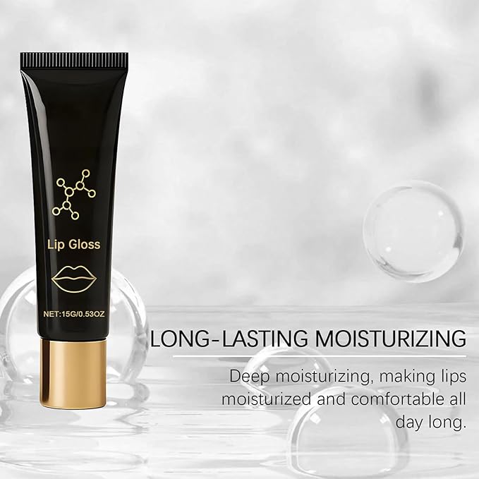 Herbionyx Luxury Lip Gloss,Herbionyx Lip Booster Serum,Hydrating And Nourishing Lip Oils (5PCS)