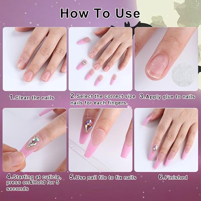 10Pcs Halloween Handmade Press on Nails Medium Almond Fake Nails Red Flower False Nails with 3D Water Droplet Rendering Design Full Cover Artificial Glue on Nails Gothic Stick on Nail for Women DIY