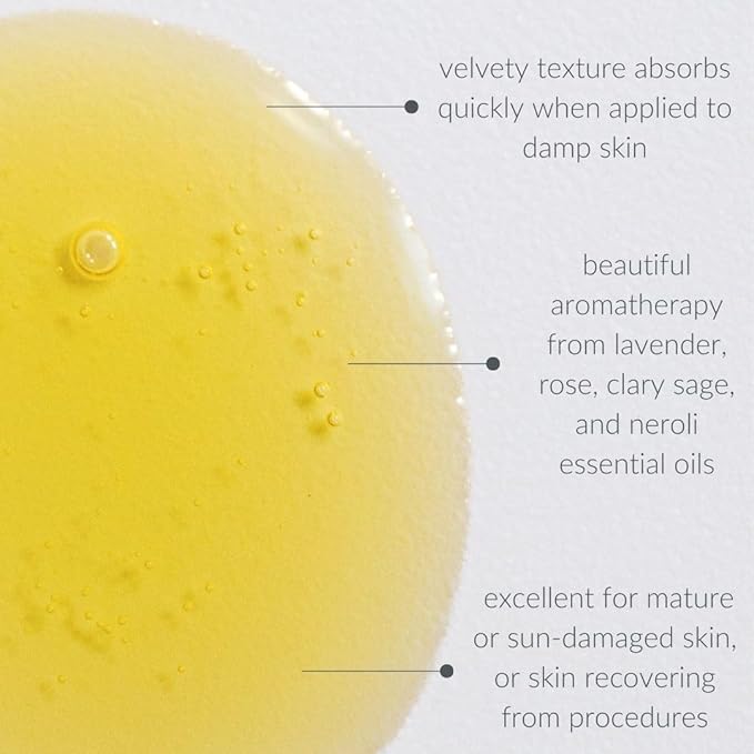 Osmia Skincare - Natural Restore Facial Serum | Lavender, Carrot Seed, Jojoba, Borage, + Pomegranate Oils | Moisturize, Boost, Nourish | Clean Beauty For Healthy Skin (0.45 fl oz | 13.3 ml)