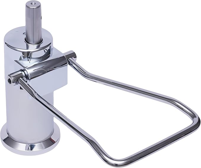 DYNAMI Hydraulic Pump Barber Pump 6 Bolt,Adjustable Height 3.3in Load 441Lbs Barber Chair Hydraulic Pump,for Styling Chair,Salon Chair,Tattoo Chair,Stylist Barber Chair,No Base(6 Screw Pump)