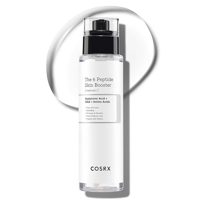 COSRX 6X Peptide Collagen Booster Toner Serum with Copper Peptides, Niacinamide & Hyaluronic Acid Skin Renewal Boosting Facial Essences, Korean Skin Care, 5.07 fl.oz, Stocking Stuffers