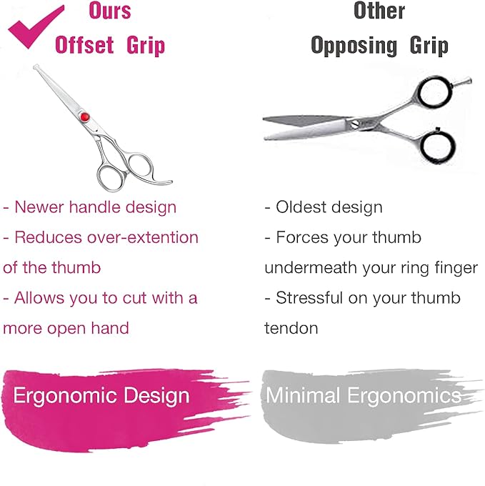 6" Kids Hair Cutting Scissors