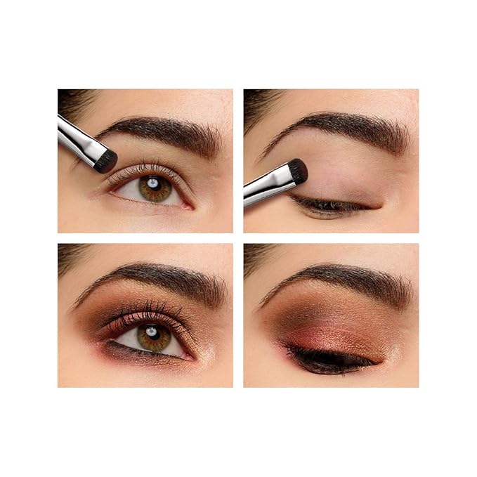 Eyeshadow Smudge Brush, EIGSHOW Short Shader Precision Makeup Brush High-End for Creasing & Cat Eye Makeup, Premium Quality, Cruelty-Free (E806)