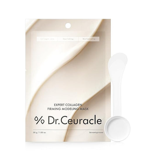 leegeehaam Dr.Ceuracle Expert Collagen Firming Modeling Mask - Jelly Face Mask for Glass Glow Skin, DIY Home Spa, Korean Skincare for Stocking Stuffers (30g / 1.05 oz.)