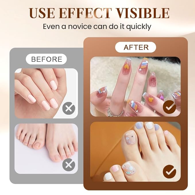 12 Colors Nail Art Pens Set, 2026 New Nail Marker, Fine Tip Nail Art Pen 0.5mm, Portable Nail Art Tools for Home Salon, Nail Art Pen Set for Beginners (36pcs)