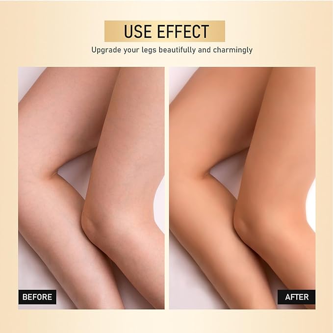 Leg Makeup Waterproof No Transfer, Leg Vein and Body Cover up Makeup for Tattoo Cover Up/Black Skin, Long Last Body Foundation 4 fl oz (Medium Golw)