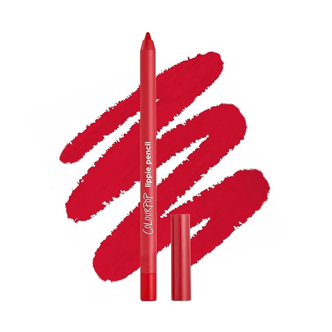 ColourPop Lippie Lip Pencil - High-Pigment, Long-Lasting Lip Liner - Sharpenable Lip Liner Pencil for High-Impact Lip Color - Vegan, Cream Formula with Precise Application - Bossy (0.04 oz)