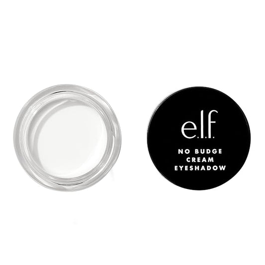 e.l.f. No Budge Cream Eyeshadow, 3-in-1 Eyeshadow, Primer & Liner With Crease-Resistant Color & Stay-Put Power, Vegan & Cruelty-Free, Wispy Cloud