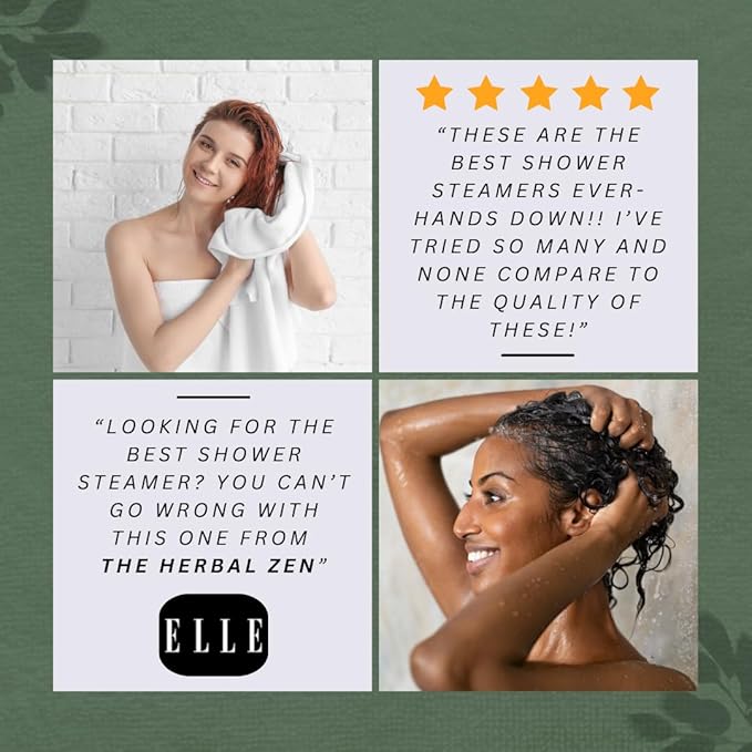 Shower Steamers Aromatherapy Variety Pack - Shower Bombs Made in The USA - Aromatherapy Bath Gifts for Women - Back to School Gift - Shower Tablets Mothers Day Gift