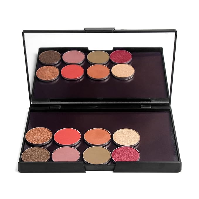Makeup Magnetic Palette with Mirror and 20Pcs Metal